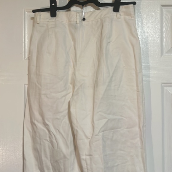 Wide Leg High Rise Painted Design Jeans - Picture 8 of 11